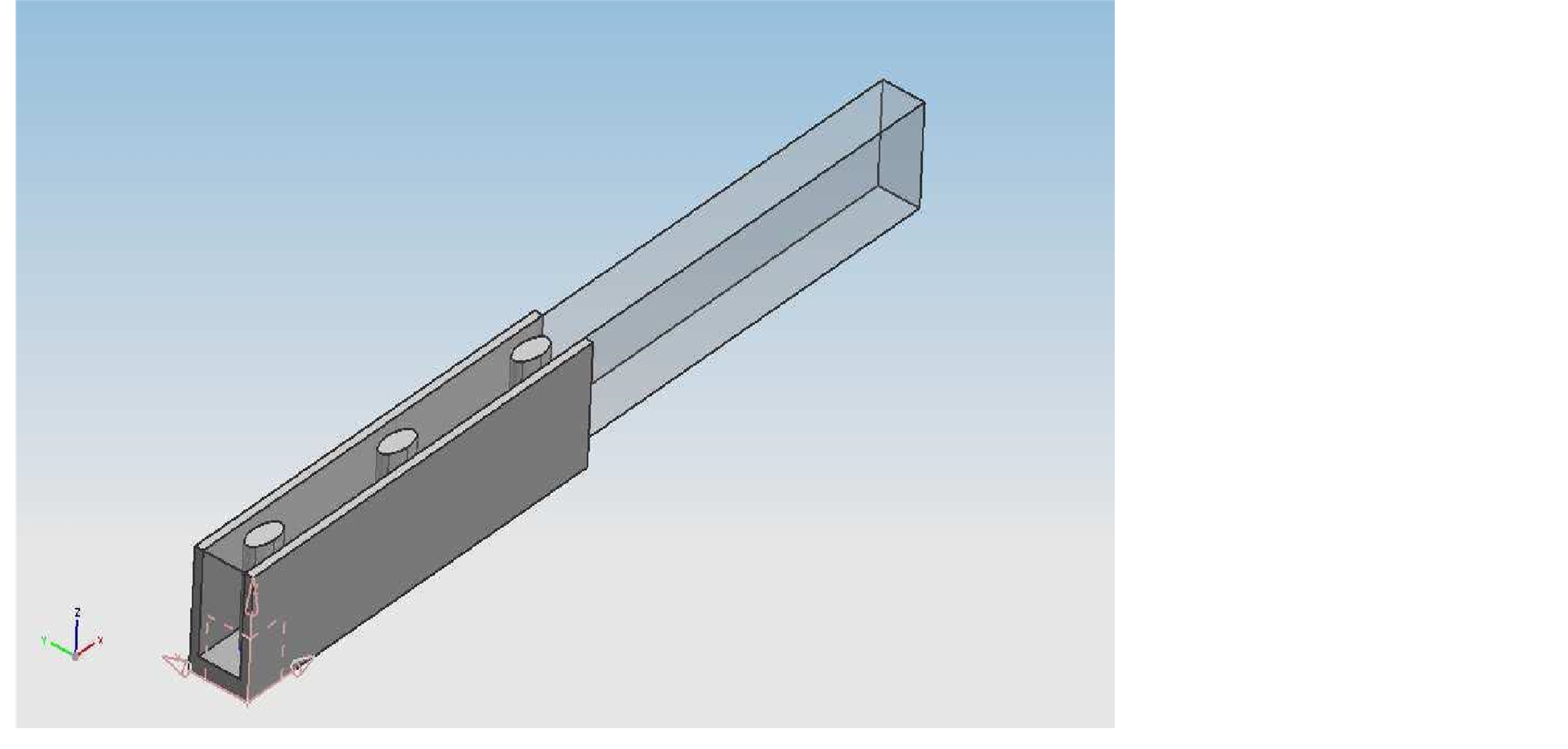 A model of a 2.5 elliptical pin-fin is seen in Figure 4. Thermostat