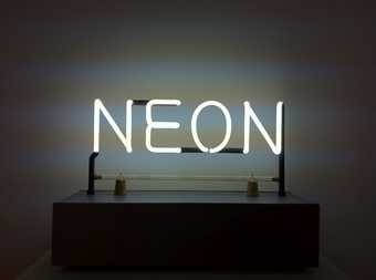 Joseph Kosuth Neon 1965