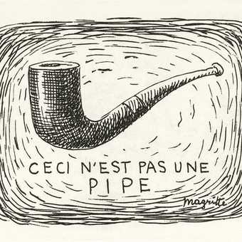 René Magritte Ceci n’est pas une pipe 1926