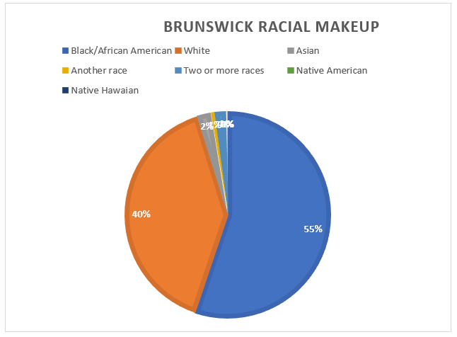 BRUNSWICK Racial Makeup