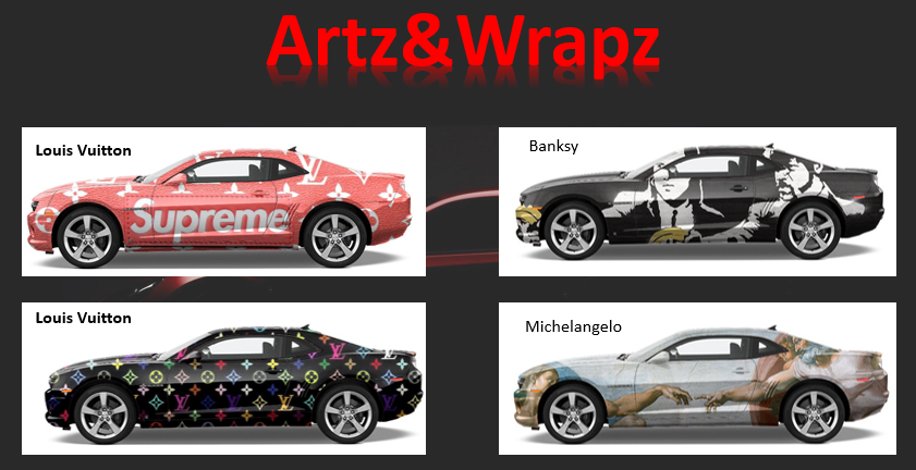  Car Vinyl Wrapping at Artz & Wrapz Company