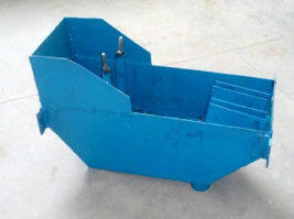 Seed metering container