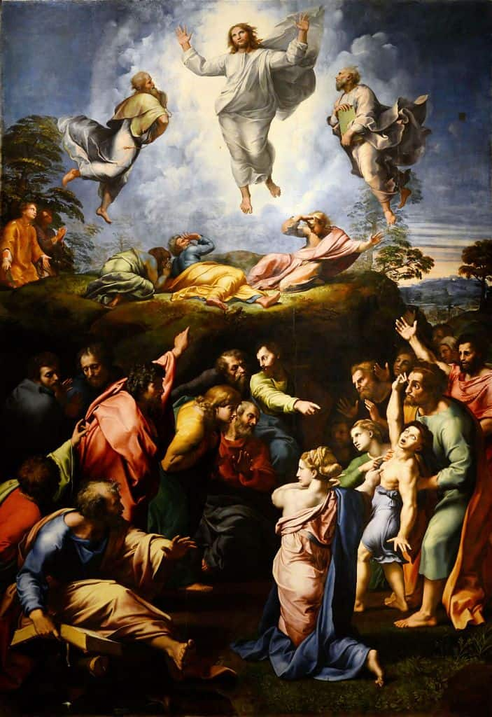 Transfiguration of Jesus by Raphael
