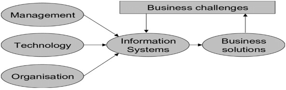 Figure 2: Information Systems Management Model by Laudon and Laudon.