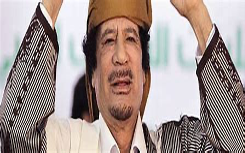Gaddafi's autocratic regime
