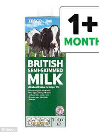 British milk for 1-month 