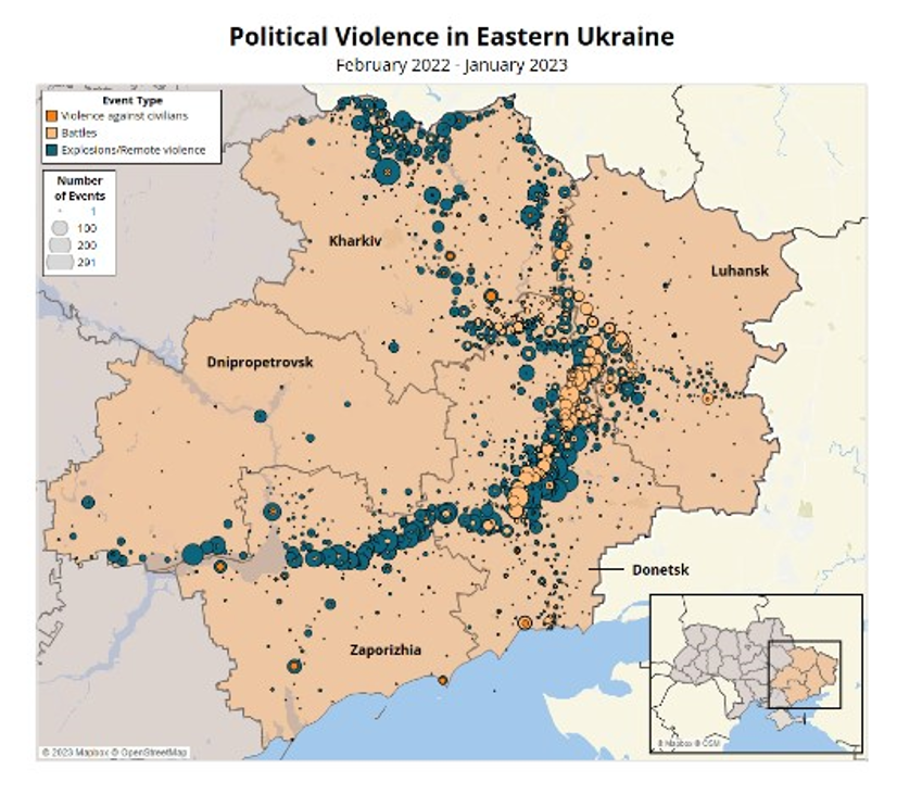 Political Violence in Eastern Ukraine (Gurcov, 2023).