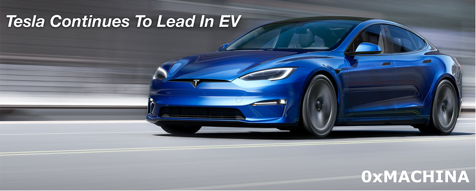 Tesla leads in electronic vehicles (Cabigiosu, 2022).