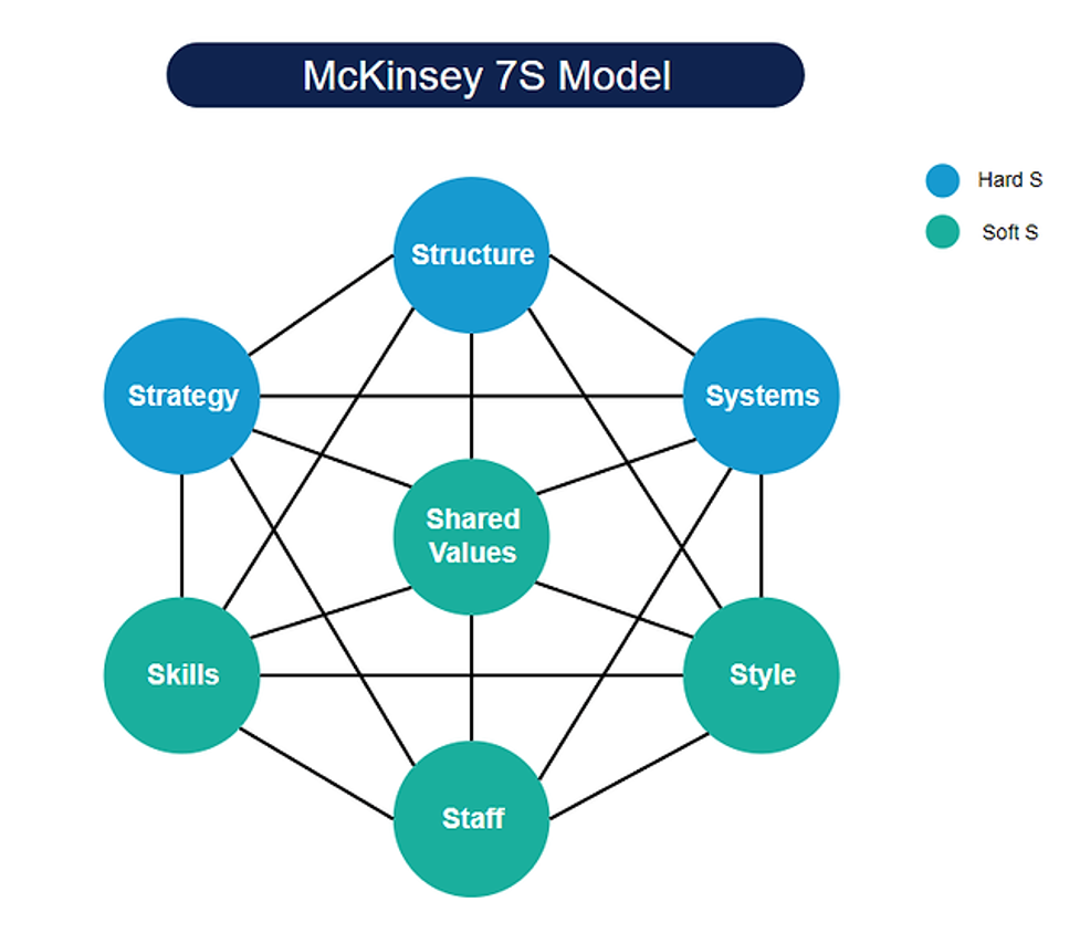 Graphical Representation of the 7S Model
