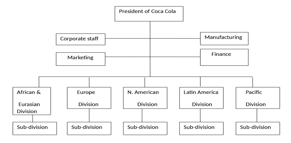 Matrix Organizational Design of the Coca-Cola Company