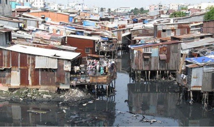 Slum Houses in Vietnam 