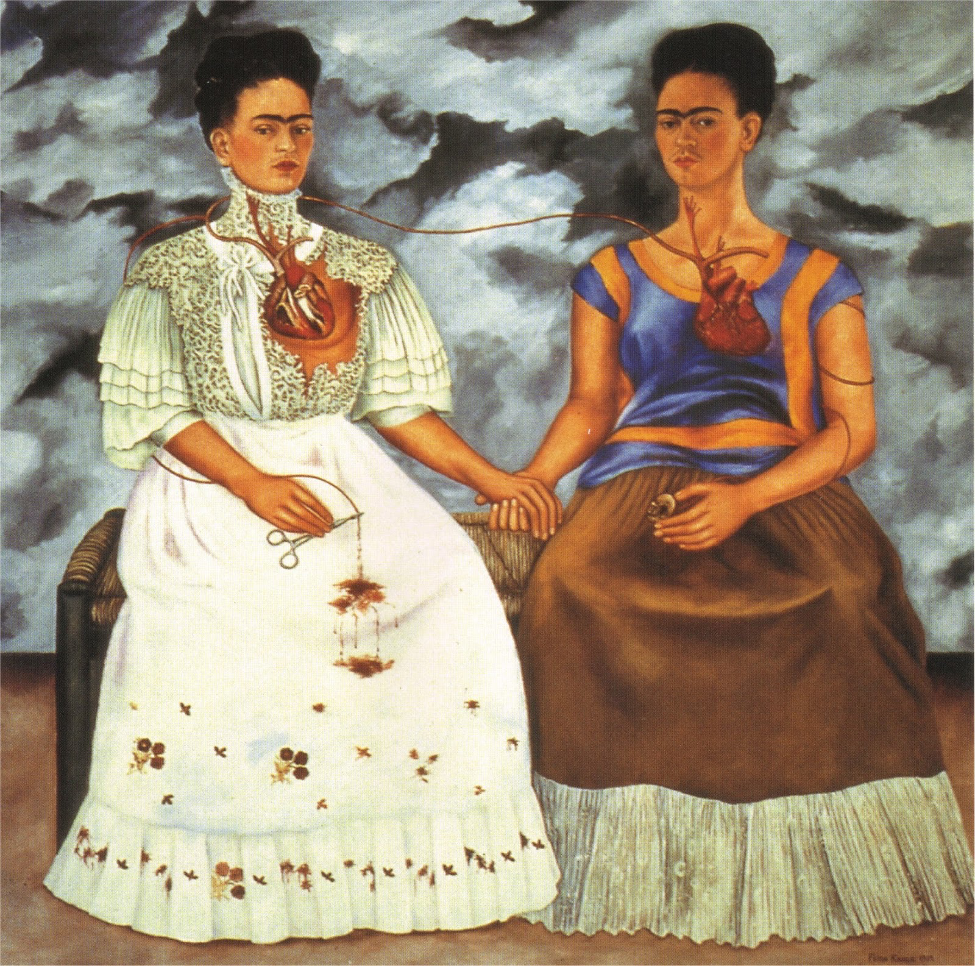 The Two Fridas by Frida Kahlo