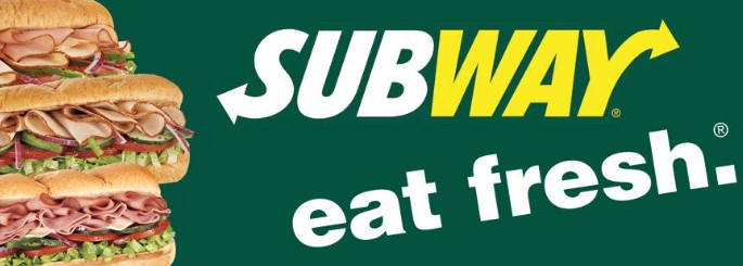 Subway Slogan (source: Faubert, 2020: online)