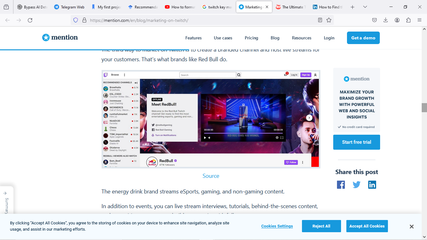 Twitch marketing strategies and visuals