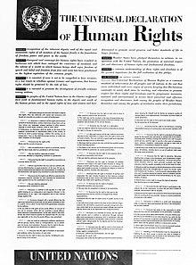 The Universal Declaration of Human Rights (UDHR)